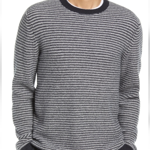 Vince 100% Cashmere Crewneck Men's Sweater, XXL, NWT - Picture 3 of 12